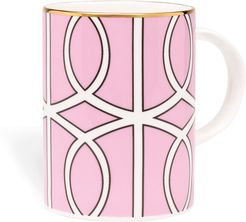 Loop Pink/White Mug
