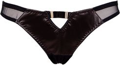 Montana Leather Thong Panty Brief