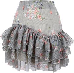 Gracie Ditsy Bloom Print Mini Skirt