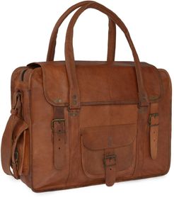 Vida Vintage Leather Travel Bag Extra Large