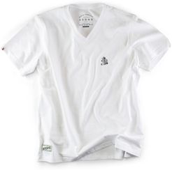 &SONS Trading Co - Classic White V-Neck T-Shirt