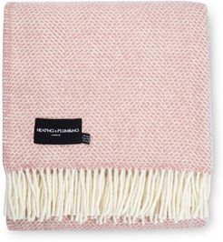 Evening Tales Pure New Wool Blanket - Pink