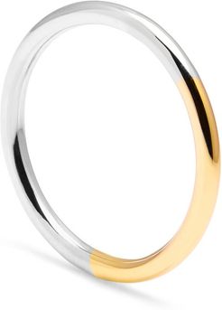 Golden Ratio Band - Recycled 9K Yellow Gold & Silver