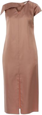 Zana Silk-Blend Tunic Dress