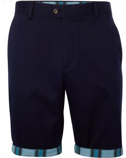 Navy Chino Shorts