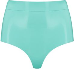 Latex Disco Pant - Jade Green