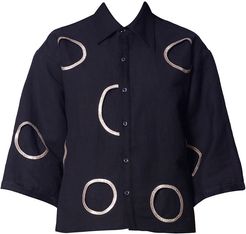 Linen Shirt With Holes
