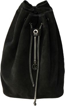 Allure Pouch Black Suede