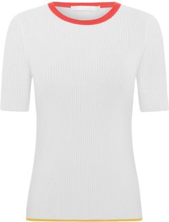 Louie Cotton Top In White