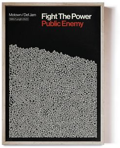 Fight The Power - Song Lyric Print