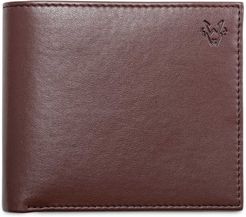 Classic Eco Leather Wallet In Chestnut Brown