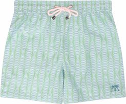 Swim Trunks - Flamboyant Seed In Green