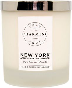 New York Deluxe Candle Apple Violet Rosewood