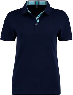 Navy Blue Ladies 'Luo' Polo Top