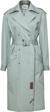 Judith Cotton Trench In Mint