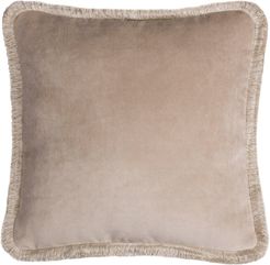 Beige Happy Pillow