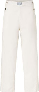 Clara Jeans In White Denim