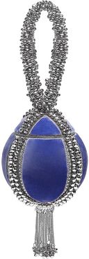 Babi Bracelet Velvet Emperor Galaxy Blue Clutch Bag