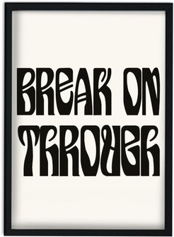 Break On Through The Doors Retro Giclée Art Print