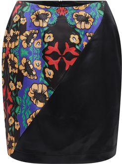 Satine Geometric Floral Skirt