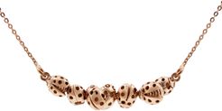 Loveliness Of Ladybird Necklace - Rose Gold