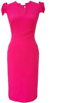 Cosmo Dress Sunset Pink Crepe
