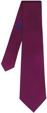 Iconic Tie Red Navy