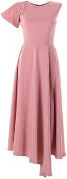 Light Rose Maxi Sleeve Shirt Dress