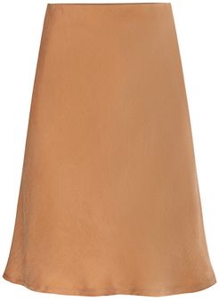 Minimal Skirt In Terracotta
