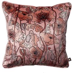 Opium Blush Pink Velvet Cushion