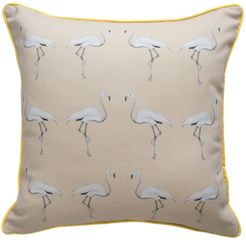 Flamingo Cushion Dusted Stone