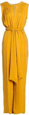 Mustard Cupro Jumpsuit