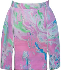 Zance Mini Skirt Candy Marble