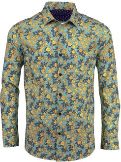 Norman In Windy Flowers Teal