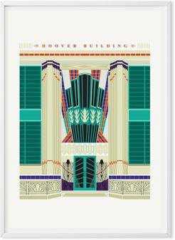 The Hoover Building Art Print Poster