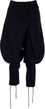 Black Linen Trousers