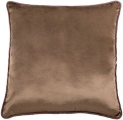 Fawn Brown Velvet Cushion