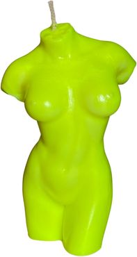 Venus Bust Candle - Neon Yellow