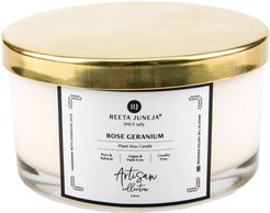 Artisan Collection - Rose Geranium Triple Wick Home Candle