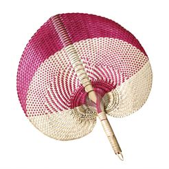 Brunna. Co - Aphrodite Balinese Woven Hand Fan