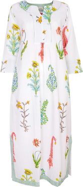 Botanical Maxi - Pure Cotton - White