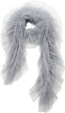 Tulle Scarf Dove Grey