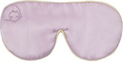 Silk Eyeshade For Sleeping - Light Purple