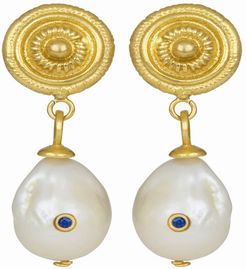 Apollon Baroque Pearl Drop Earrings