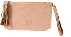 Thyme Natural Leather Cosmetic Pouch - Rose