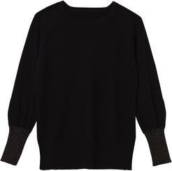 Ivy Black Sparkle Cashmere Jumper