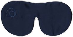 Silk Eyeshade For Sleeping - Dark Blue