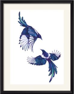 Magpies Art Print