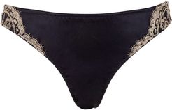 Cleo Silk Thong