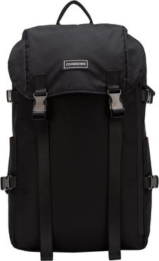 Torrett Rip-Stop Twin Pocketed Flapover Backpack Black